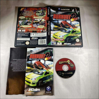 Buy Burnout 2 Nintendo GameCube game complete -@ 8BitBeyond