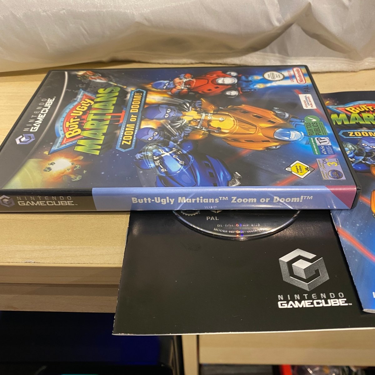 Buy Butt-Ugly Martians: Zoom or Doom! Gamecube game complete -@ 8BitBeyond