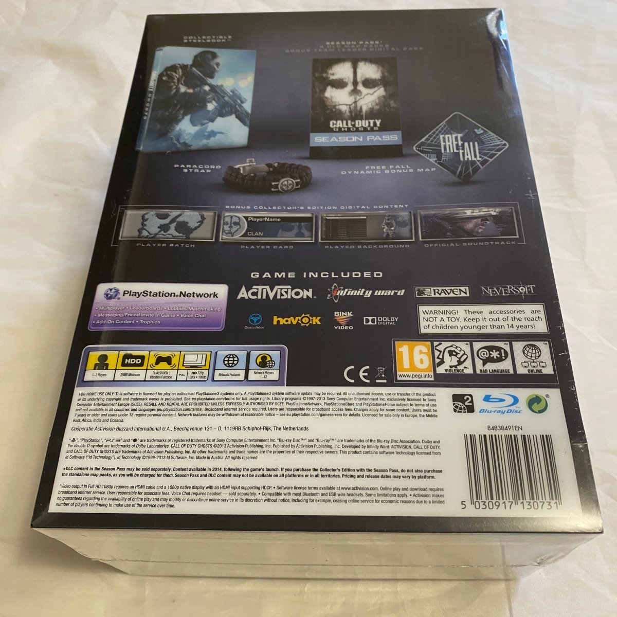 Buy Call of duty ghosts hardened edition ps3 sealed -@ 8BitBeyond