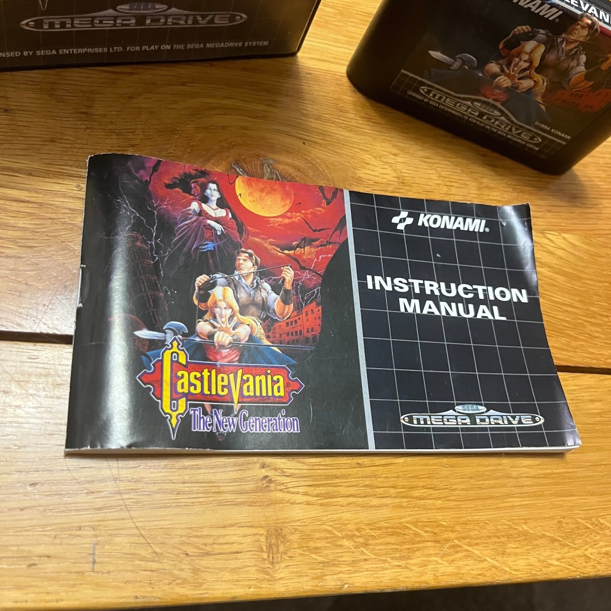 Buy Castlevania: The New Generation Sega mega drive game -@ 8BitBeyond