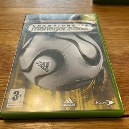 Buy Championship Manager 2006 original xbox -@ 8BitBeyond