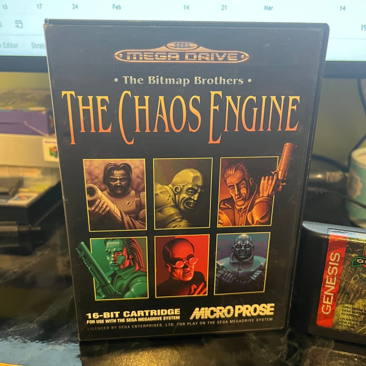 Buy Chaos Engine, The Sega megadrive game -@ 8BitBeyond