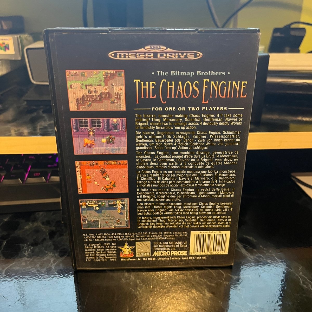 Buy Chaos Engine, The Sega megadrive game -@ 8BitBeyond