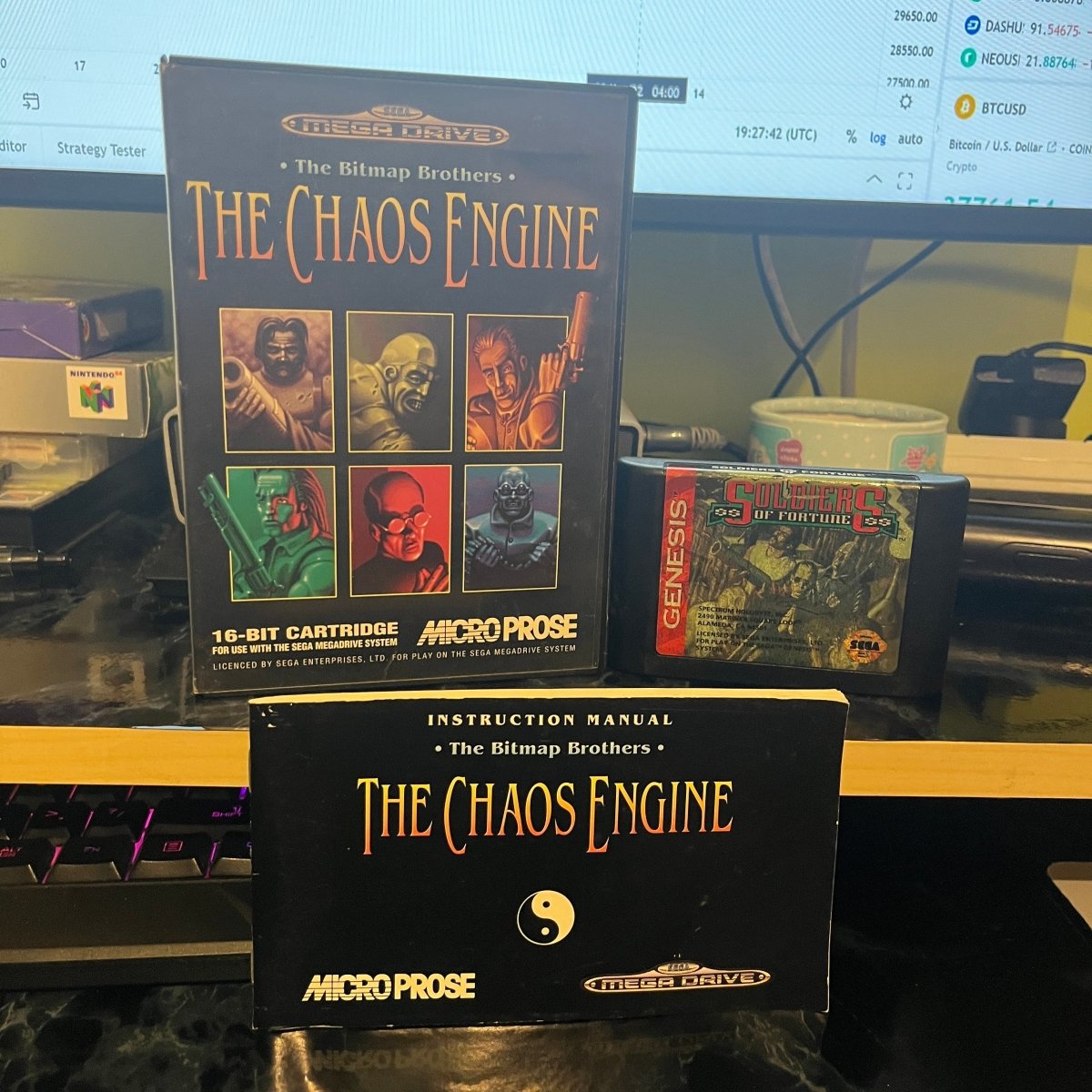 Buy Chaos Engine, The Sega megadrive game -@ 8BitBeyond