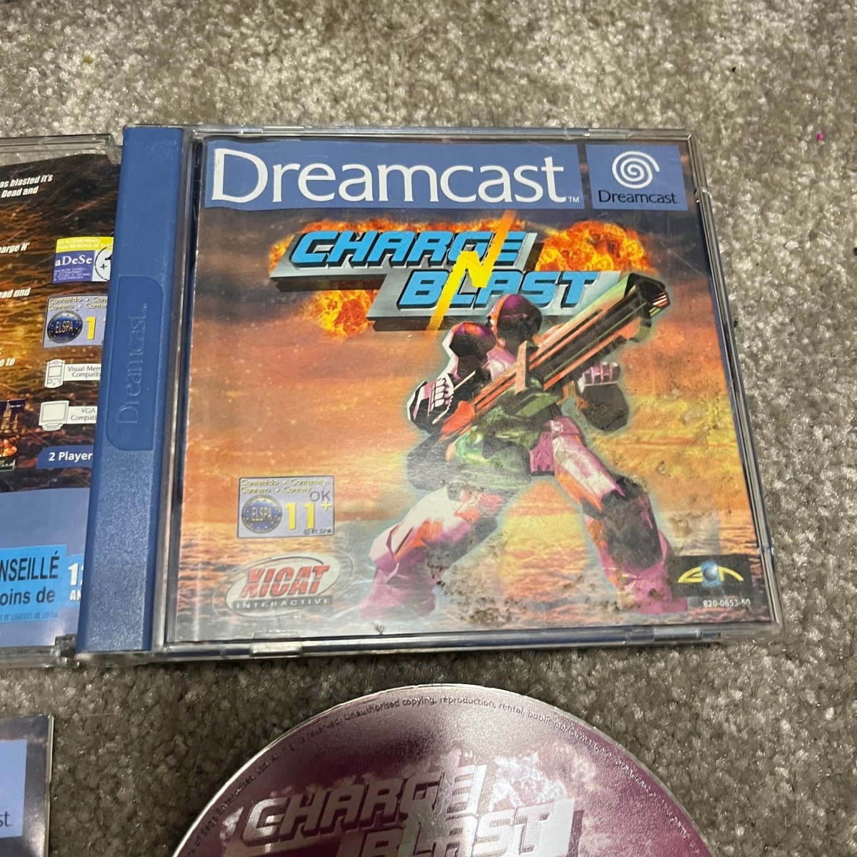 Buy Charge Blast Sega dreamcast game -@ 8BitBeyond