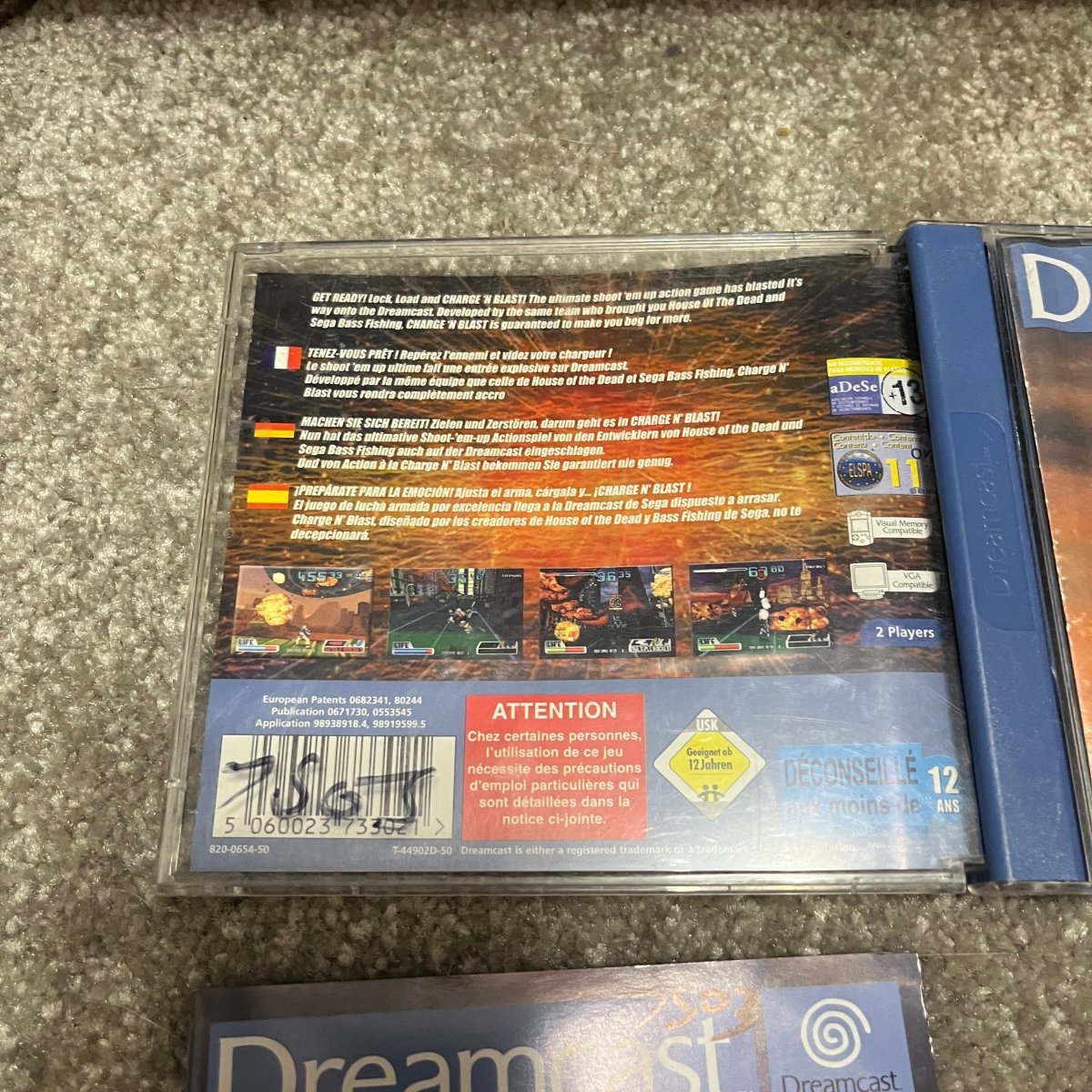 Buy Charge Blast Sega dreamcast game -@ 8BitBeyond