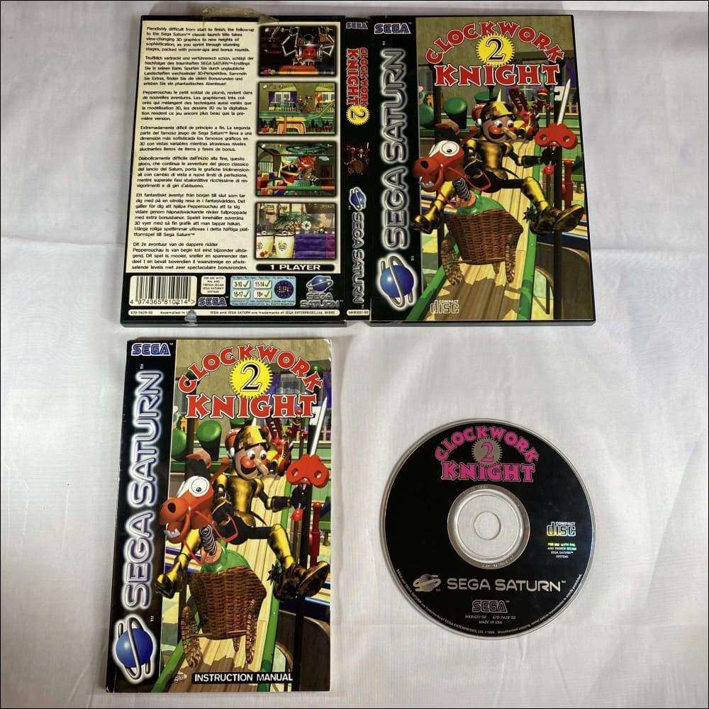 Buy Clockwork knight 2 Sega saturn game complete -@ 8BitBeyond