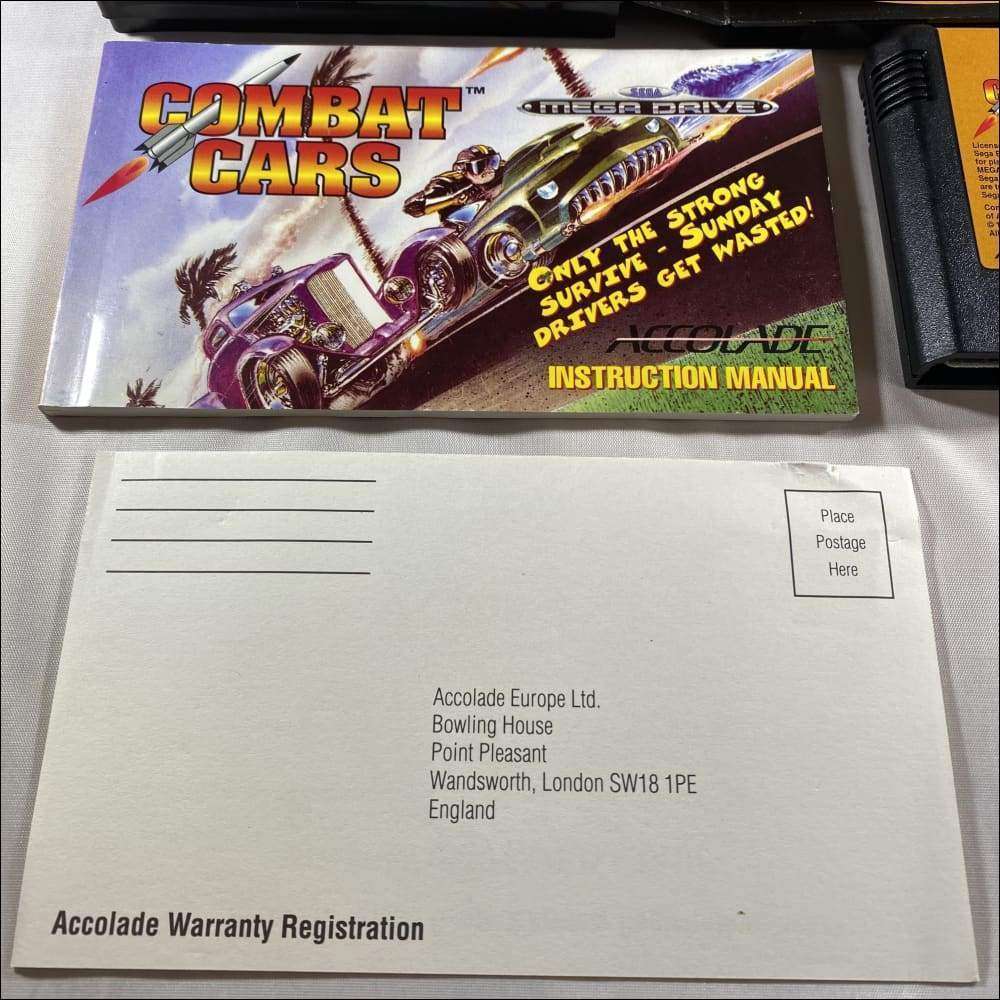Buy Combat cars Sega megadrive game complete -@ 8BitBeyond