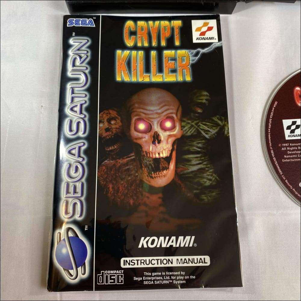 Buy Crypt killer gen2 case Sega saturn game complete -@ 8BitBeyond