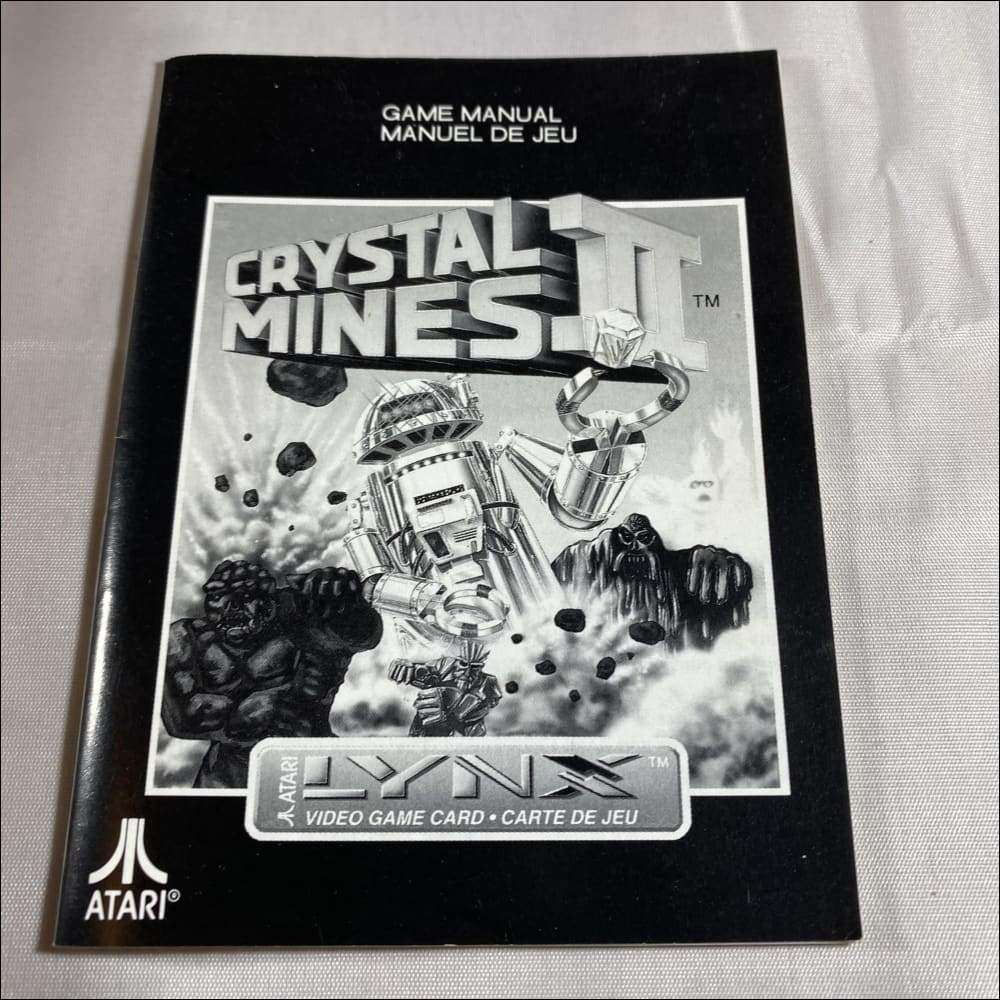 Buy Crystal mines ii atari lynx game complete -@ 8BitBeyond