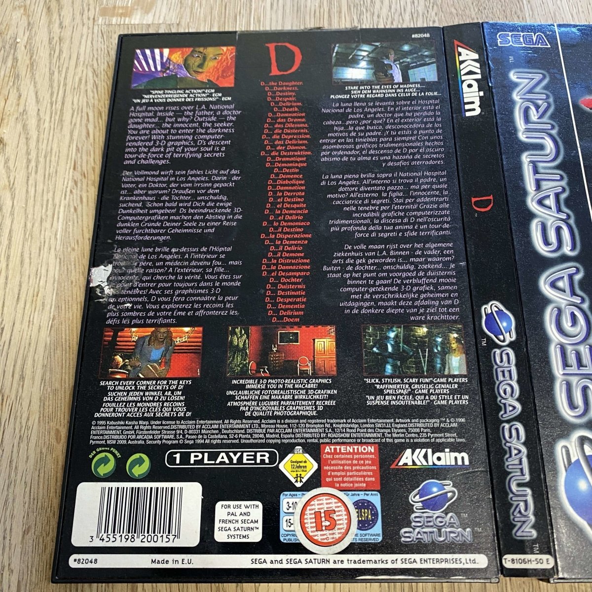 Buy D Sega saturn game complete -@ 8BitBeyond