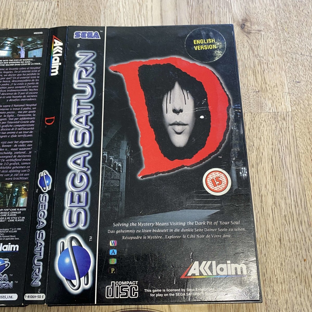 Buy D Sega saturn game complete -@ 8BitBeyond