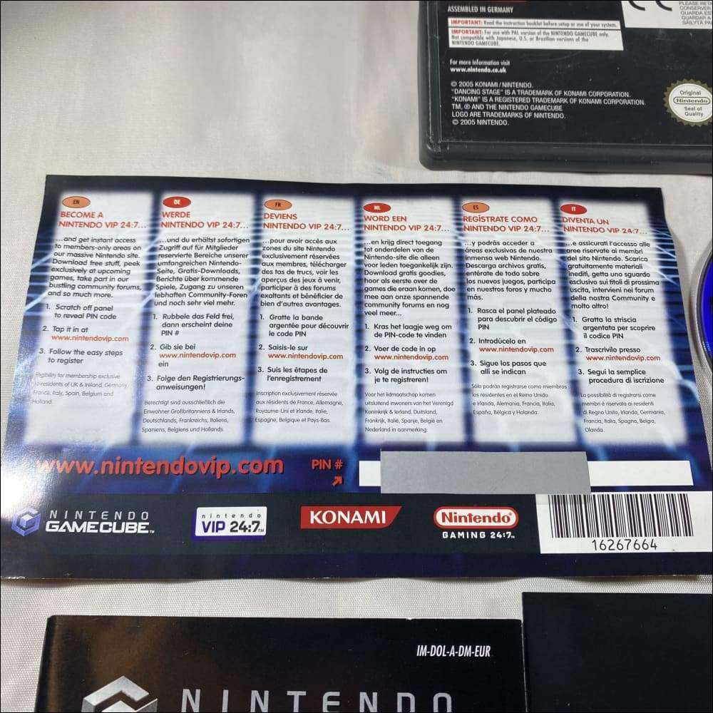 Buy Dancing stage Mario Mix Nintendo GameCube game complete vip -@ 8BitBeyond