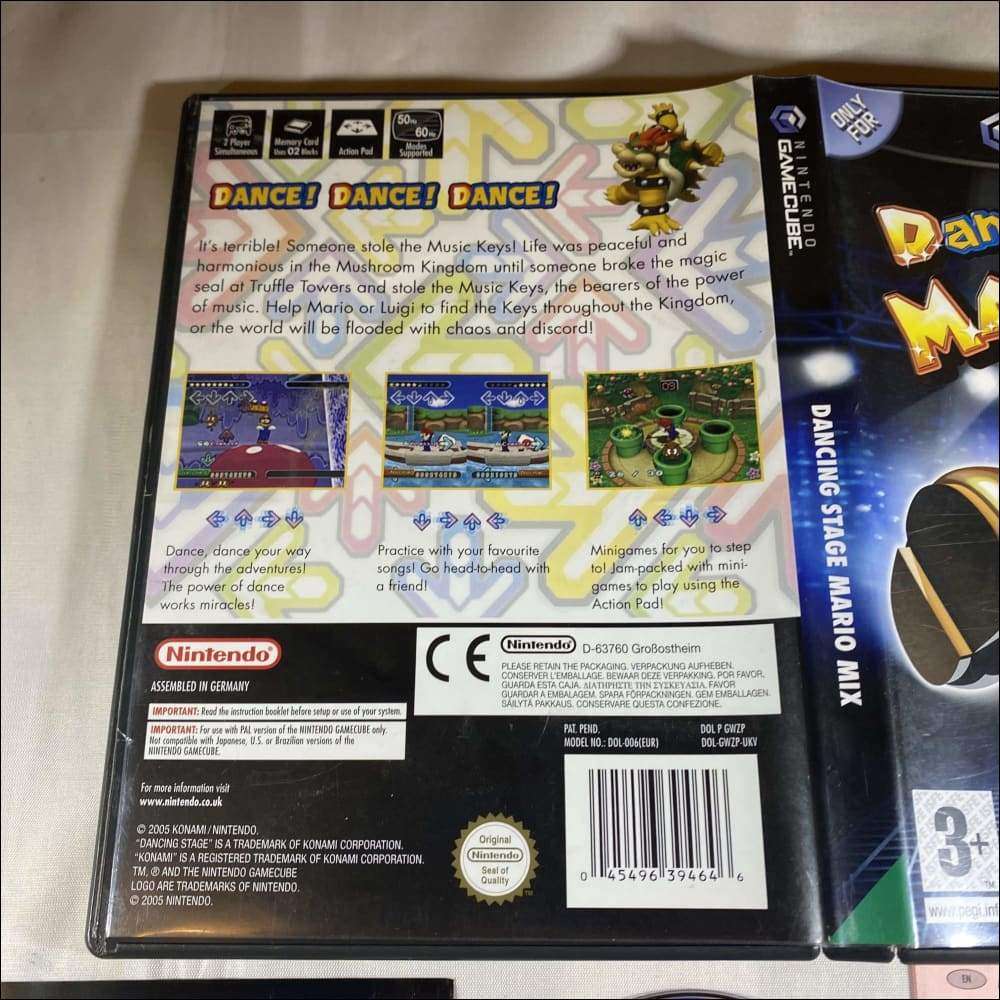 Buy Dancing stage Mario Mix Nintendo GameCube game complete vip -@ 8BitBeyond