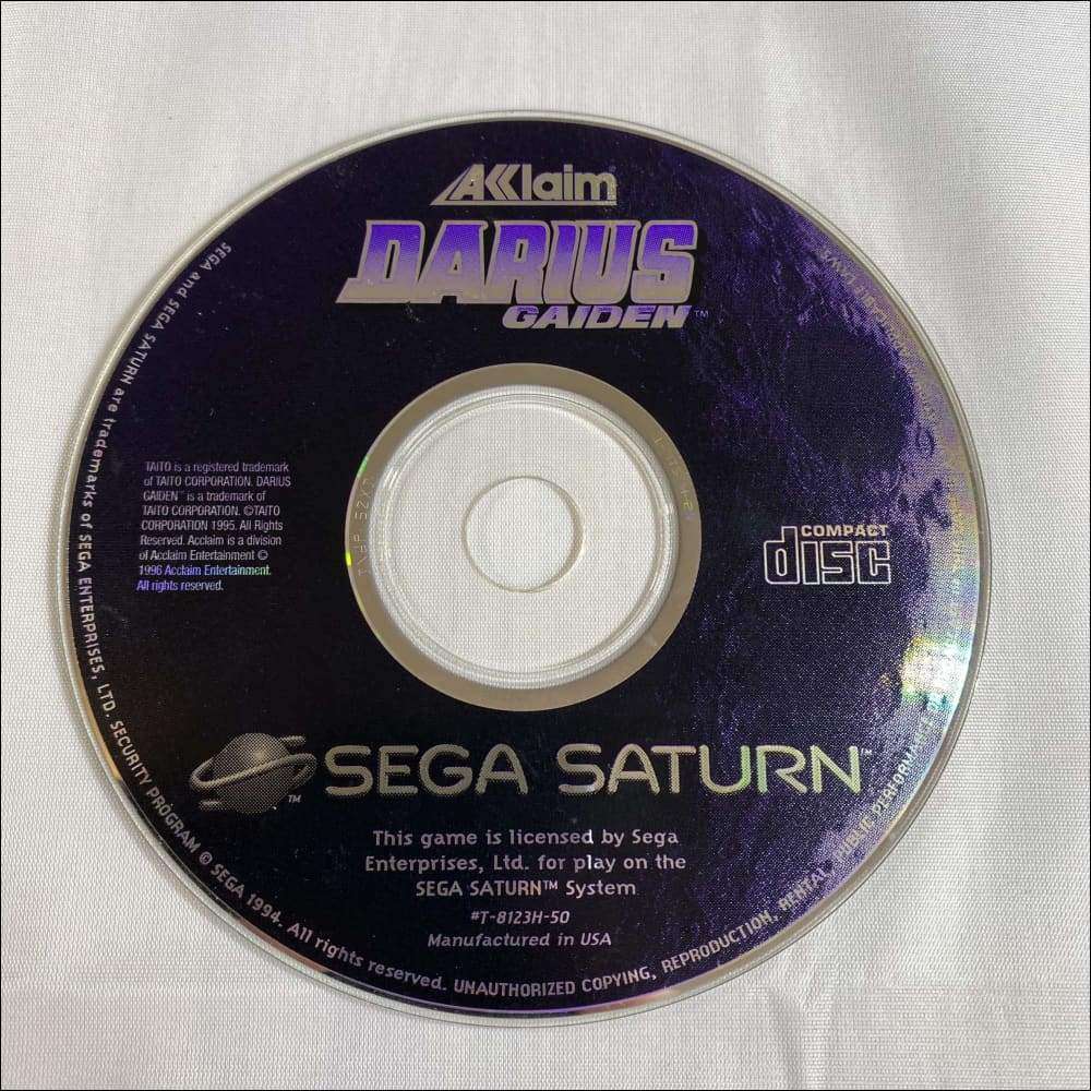 Buy Darius Gaiden Sega saturn game complete -@ 8BitBeyond