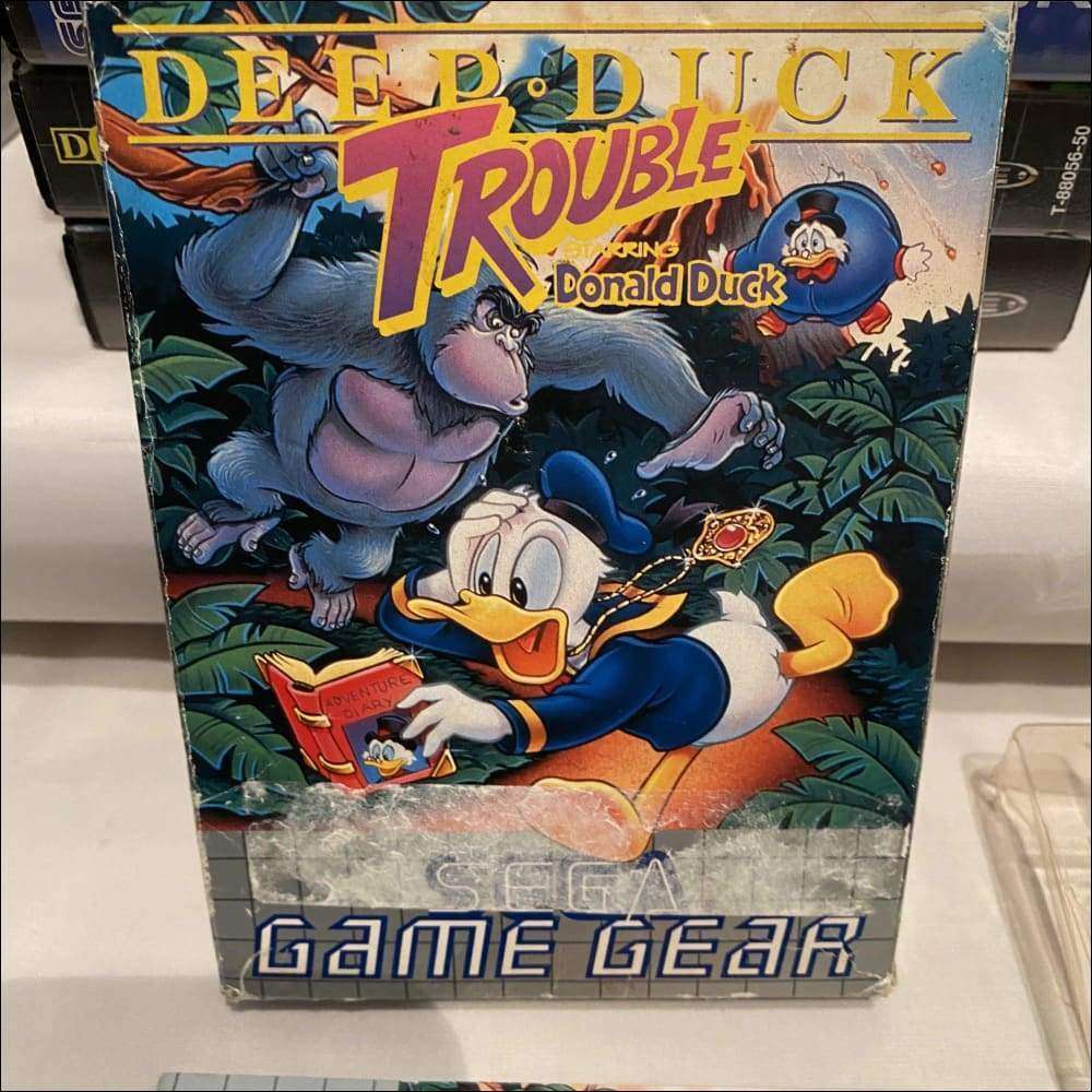 Buy Donald Duck - Deep Duck Trouble box rough -@ 8BitBeyond