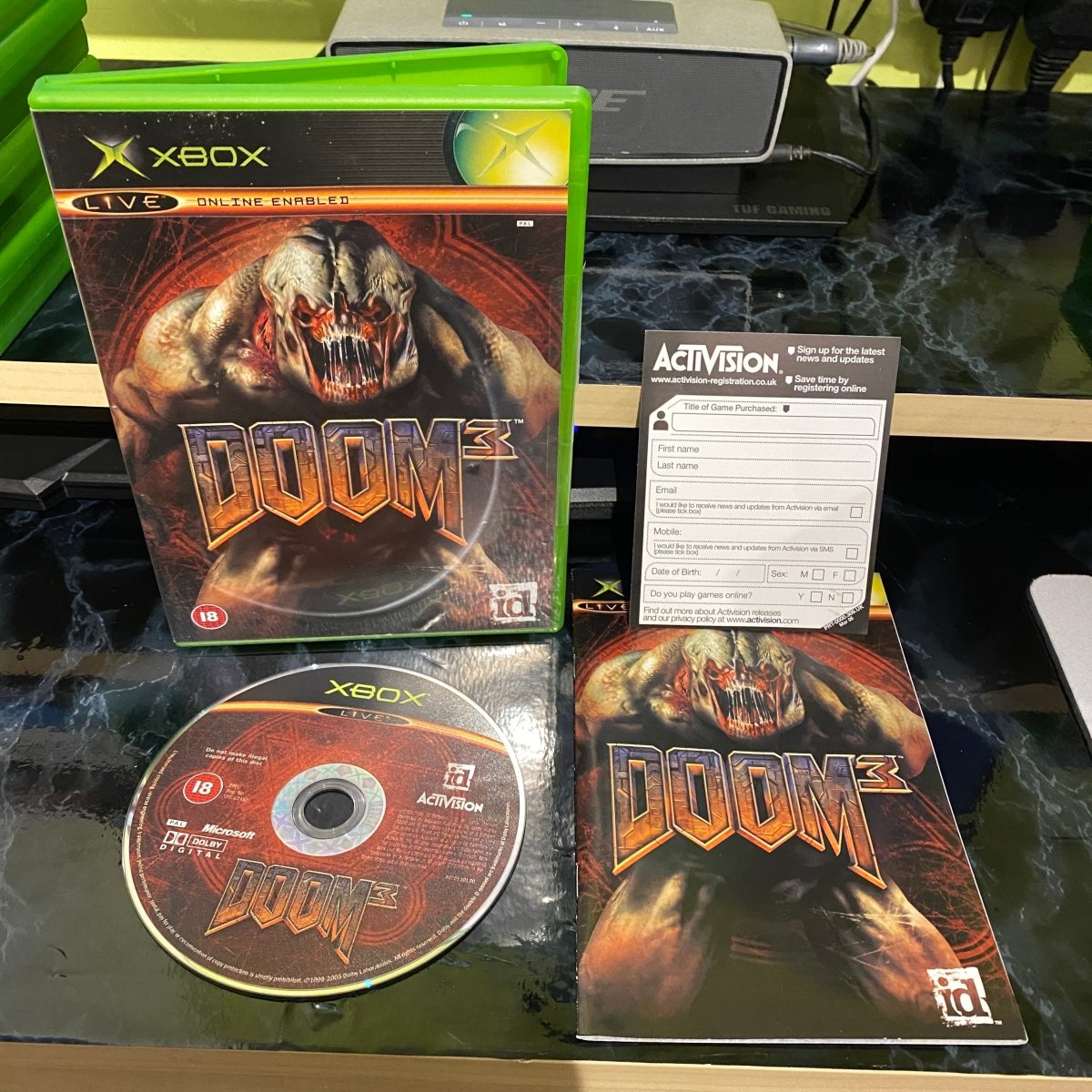 Buy Doom 3 xbox game -@ 8BitBeyond