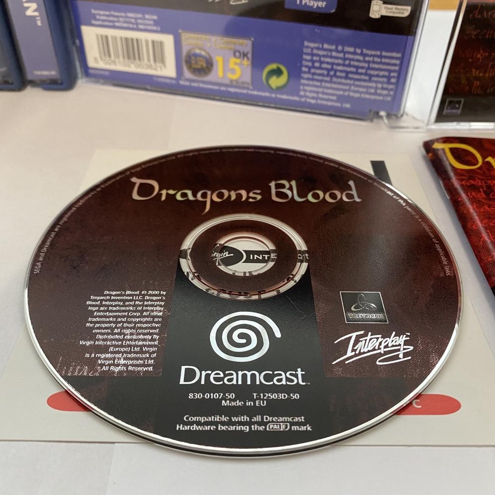 Dragons Blood SEGA Dreamcast NEUF VERSION PAL FRANCAIS - ALLEMAND Dragons Blood SEGA Dreamcast NEUF VERSION PAL FRANCAIS - ALLEMAND