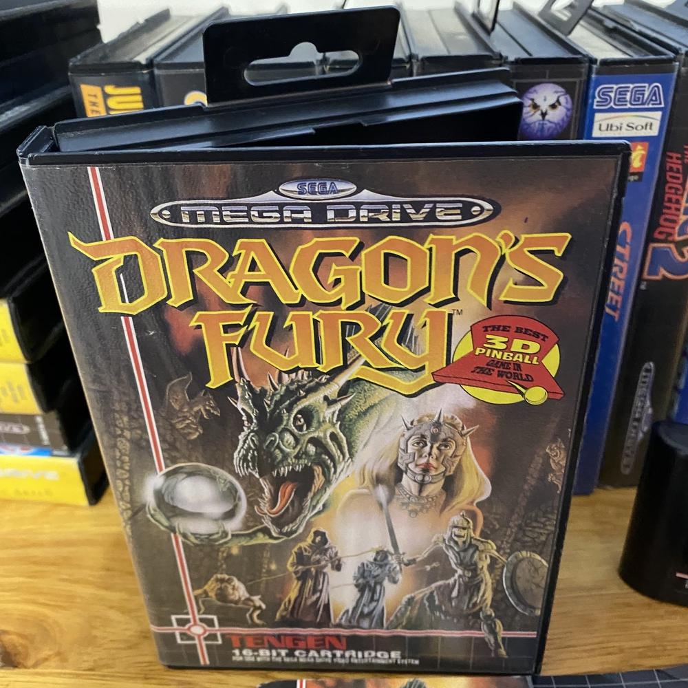 Buy Dragon's Fury Sega megadrive game complete -@ 8BitBeyond
