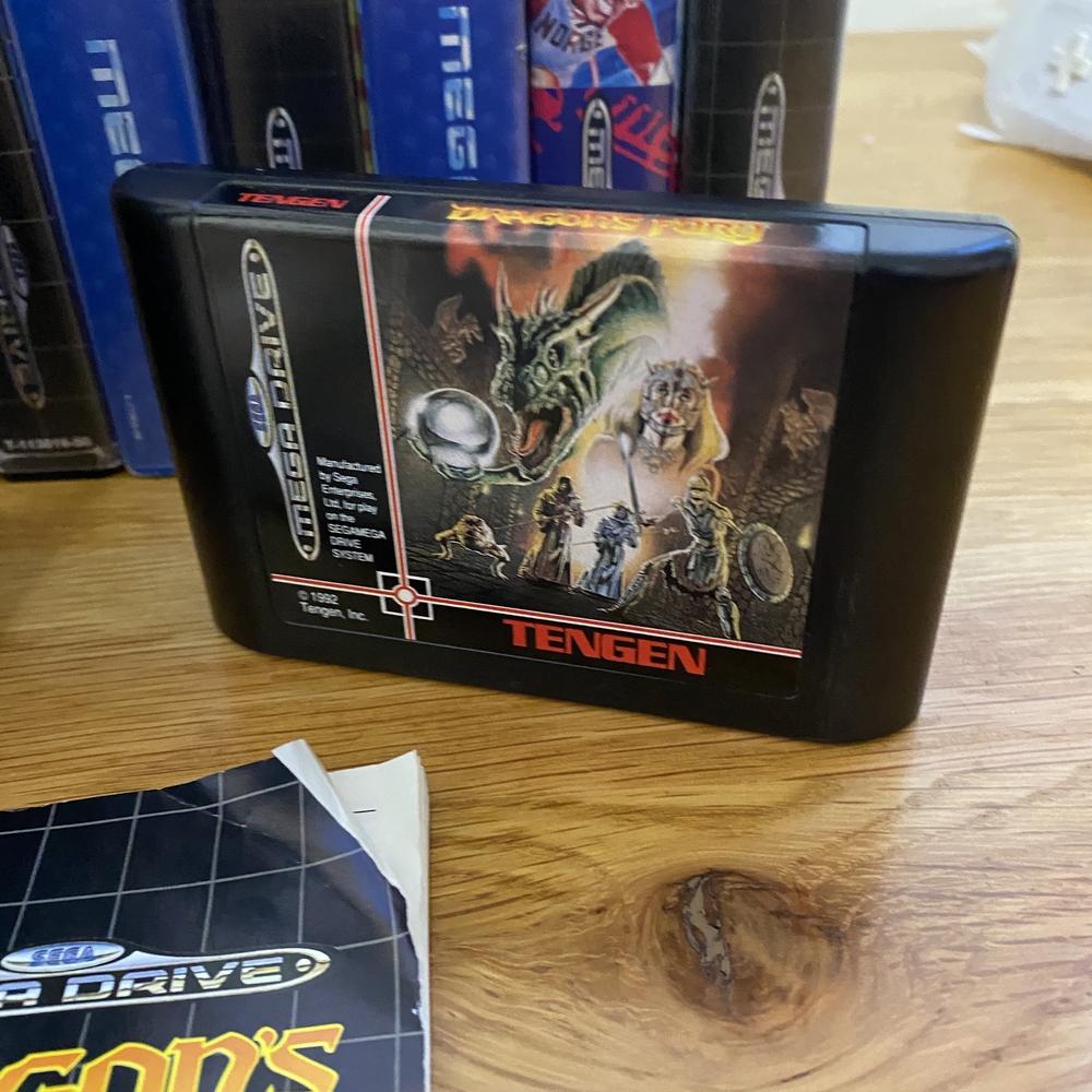 Buy Dragon's Fury Sega megadrive game complete -@ 8BitBeyond