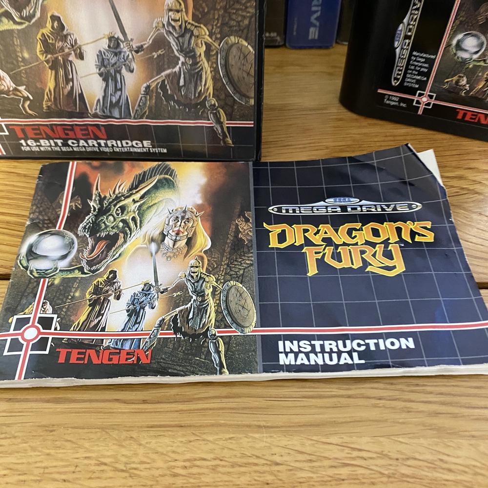 Buy Dragon's Fury Sega megadrive game complete -@ 8BitBeyond