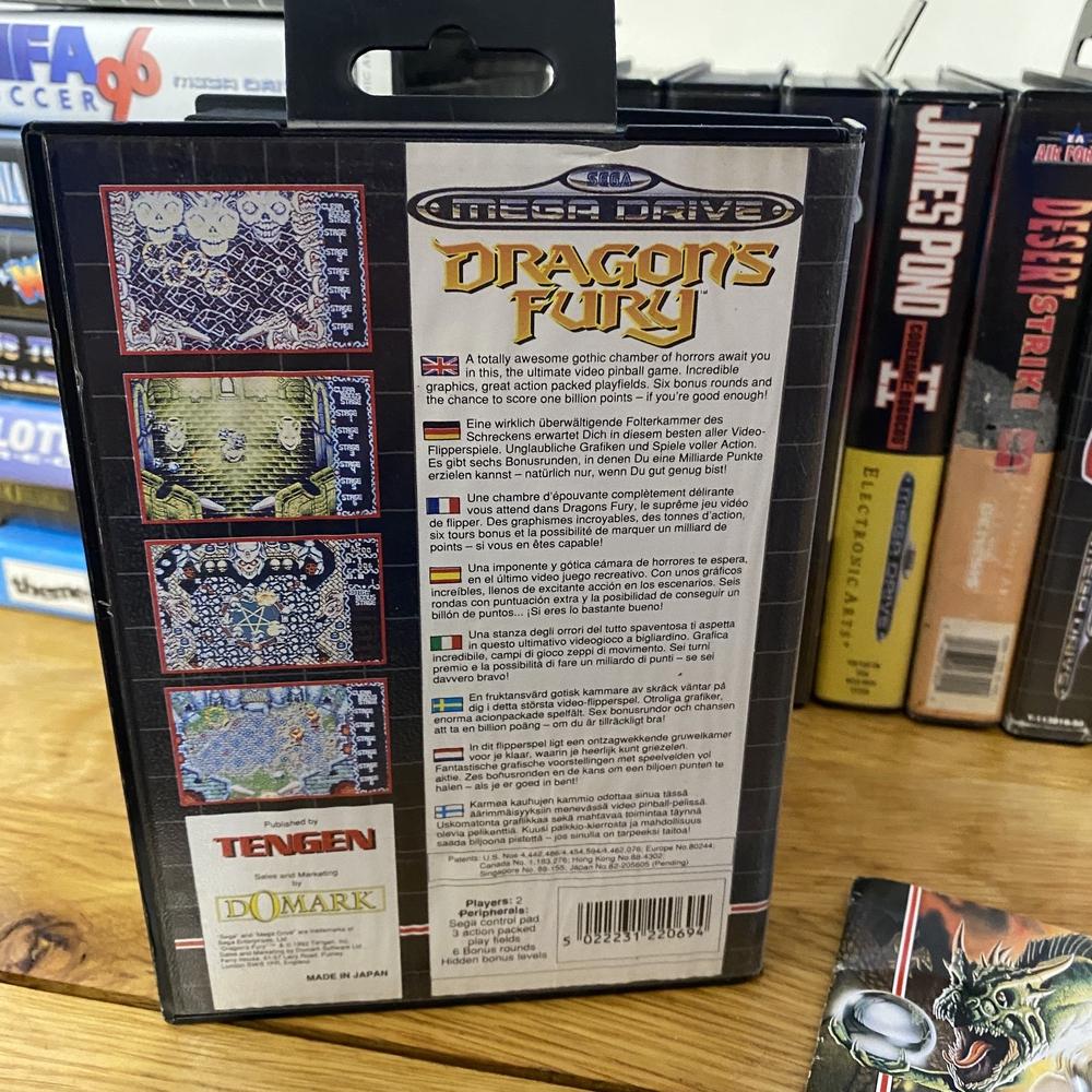 Buy Dragon's Fury Sega megadrive game complete -@ 8BitBeyond