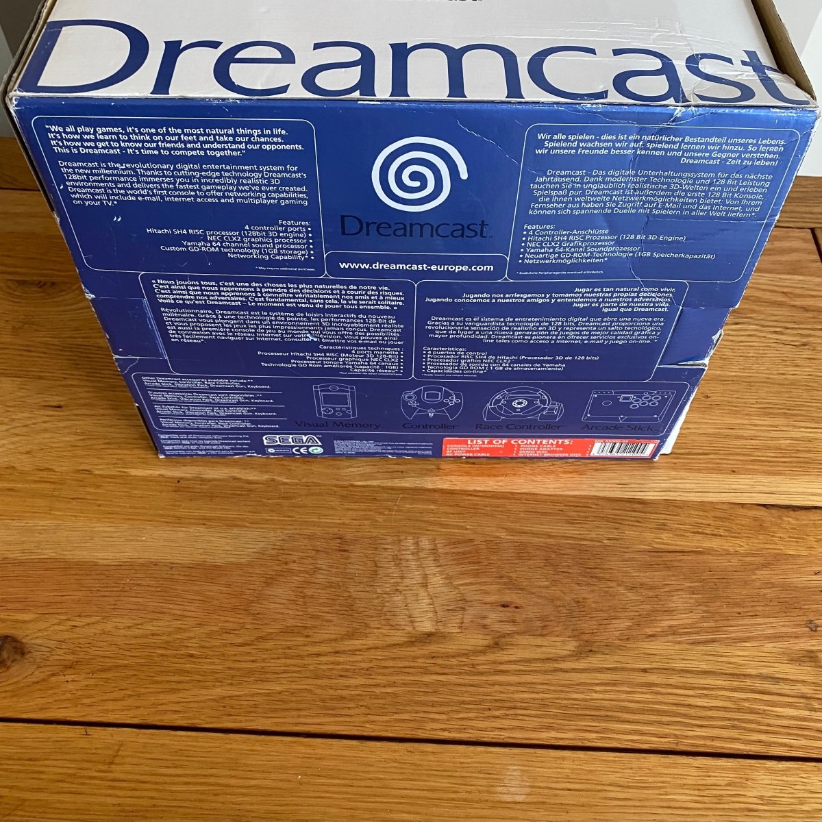 Buy Dreamcast boxed Console new internal battery -@ 8BitBeyond