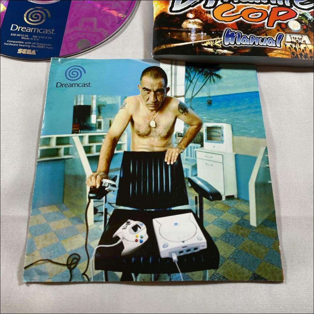 Buy Dynamite Cops Sega Dreamcast game complete -@ 8BitBeyond