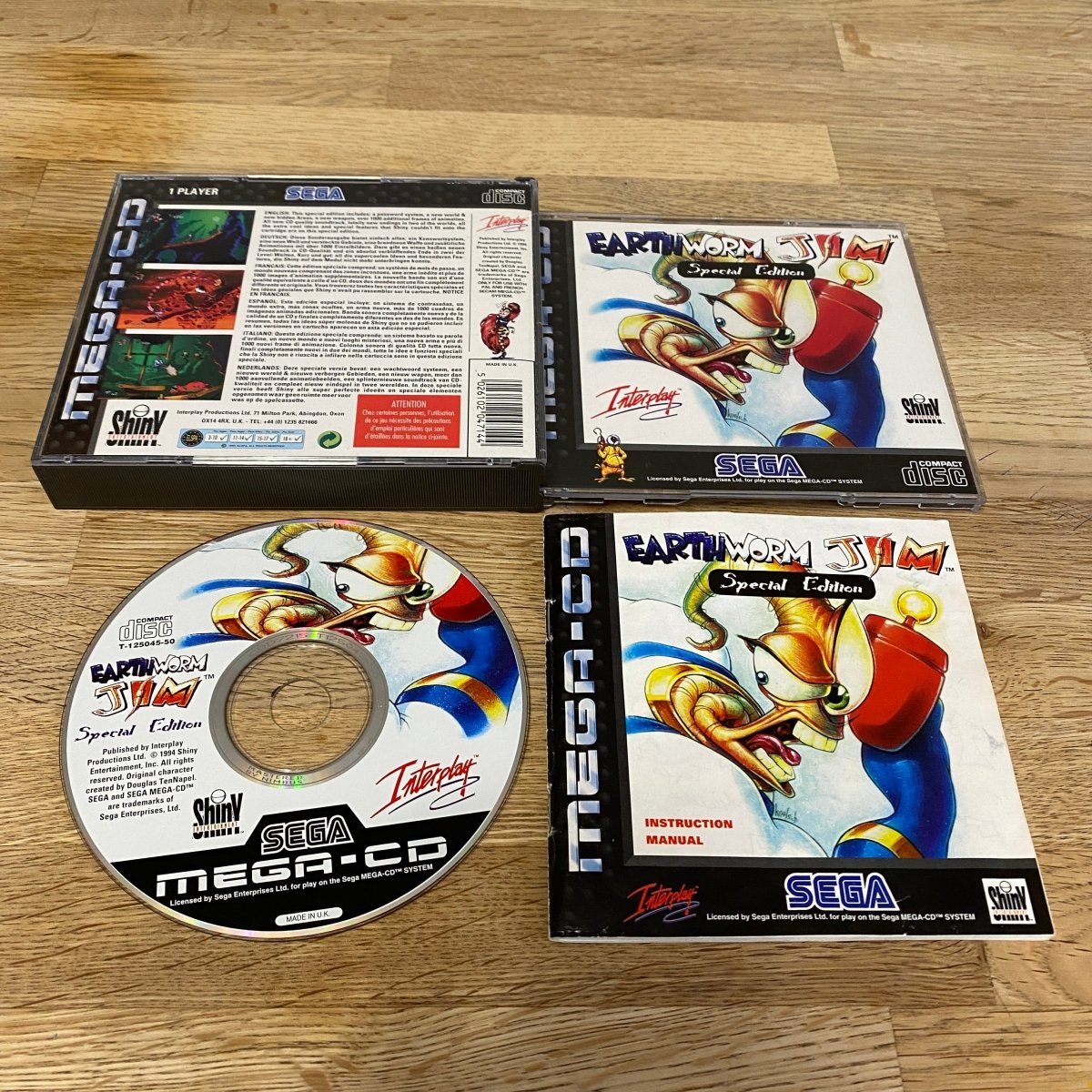 Buy Earthworm jim Sega mega Cd -@ 8BitBeyond