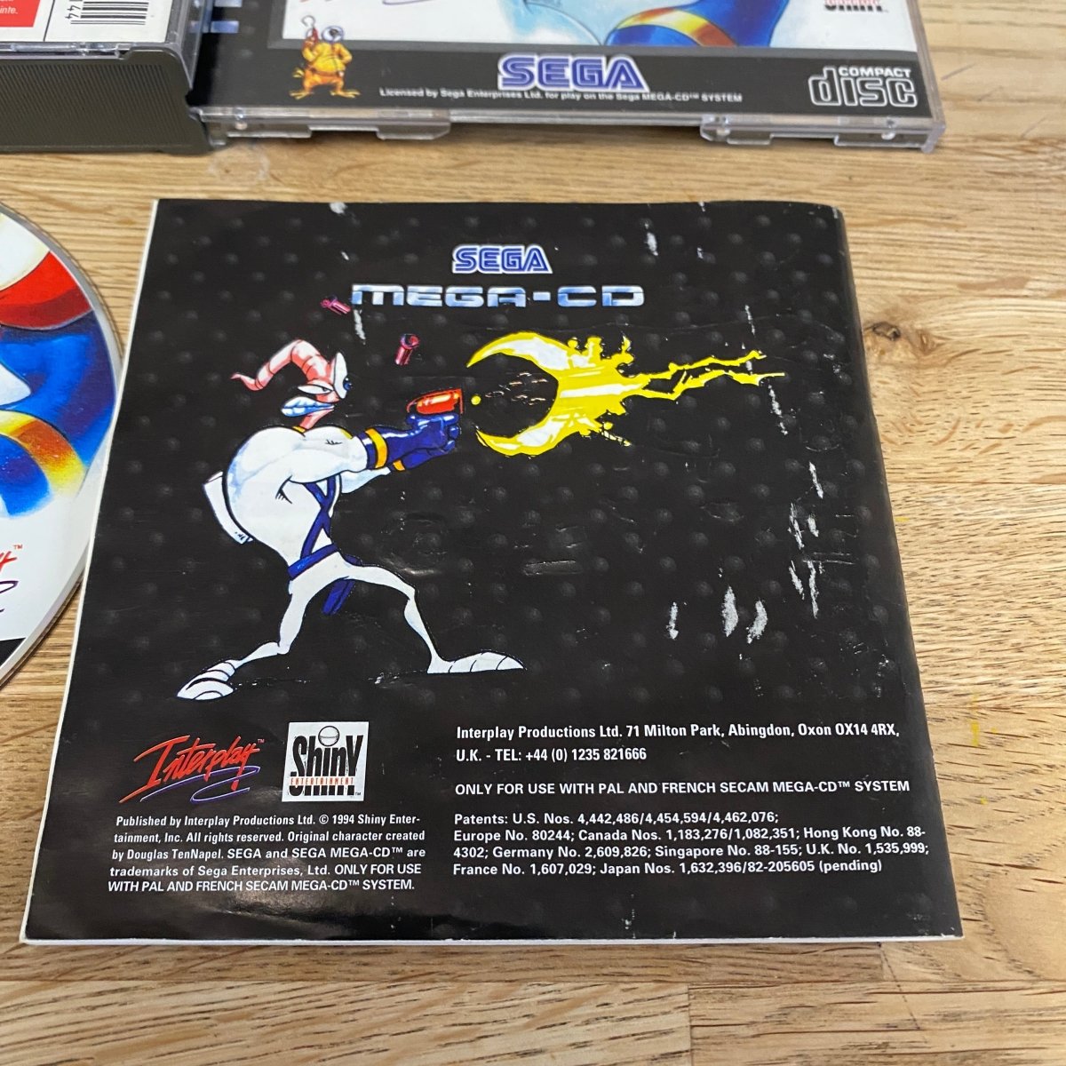 Buy Earthworm jim Sega mega Cd -@ 8BitBeyond