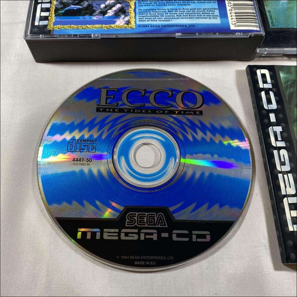 Buy Ecco Tides of time Sega mega cd game complete -@ 8BitBeyond