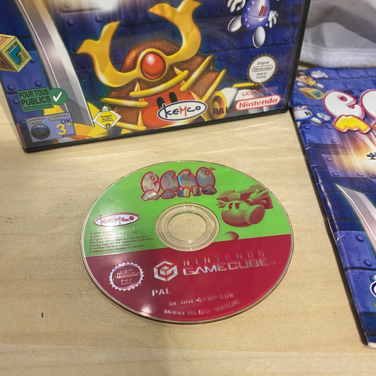 Buy Eggo Mania GameCube game complete -@ 8BitBeyond