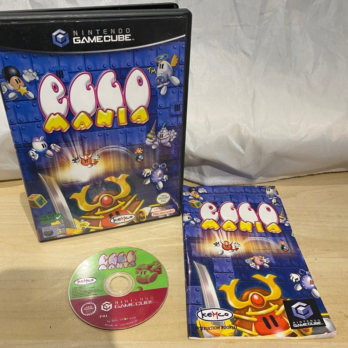 Buy Eggo Mania GameCube game complete -@ 8BitBeyond