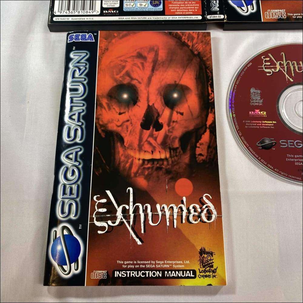 Buy Exhumed Sega saturn game complete -@ 8BitBeyond