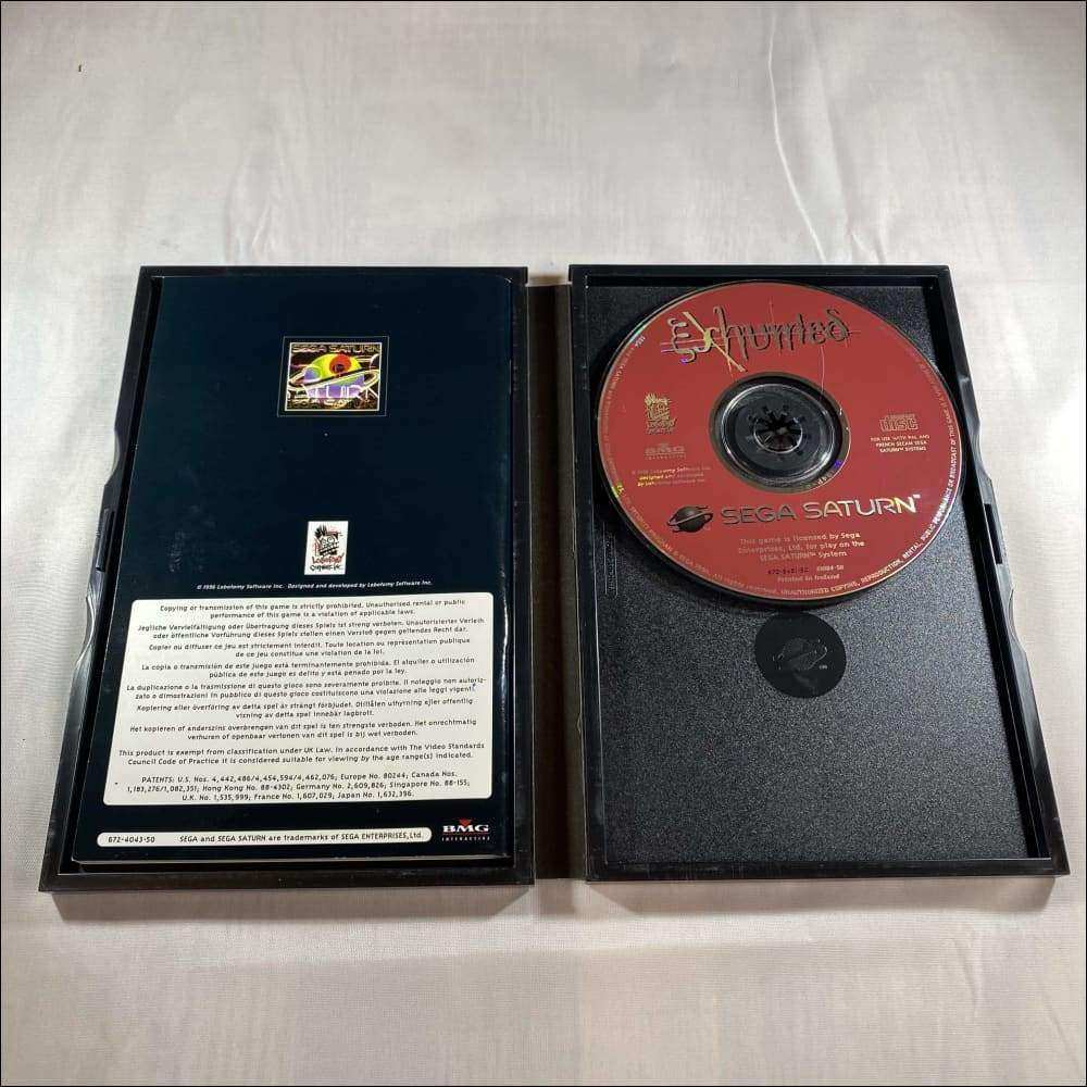 Buy Exhumed Sega saturn game complete -@ 8BitBeyond