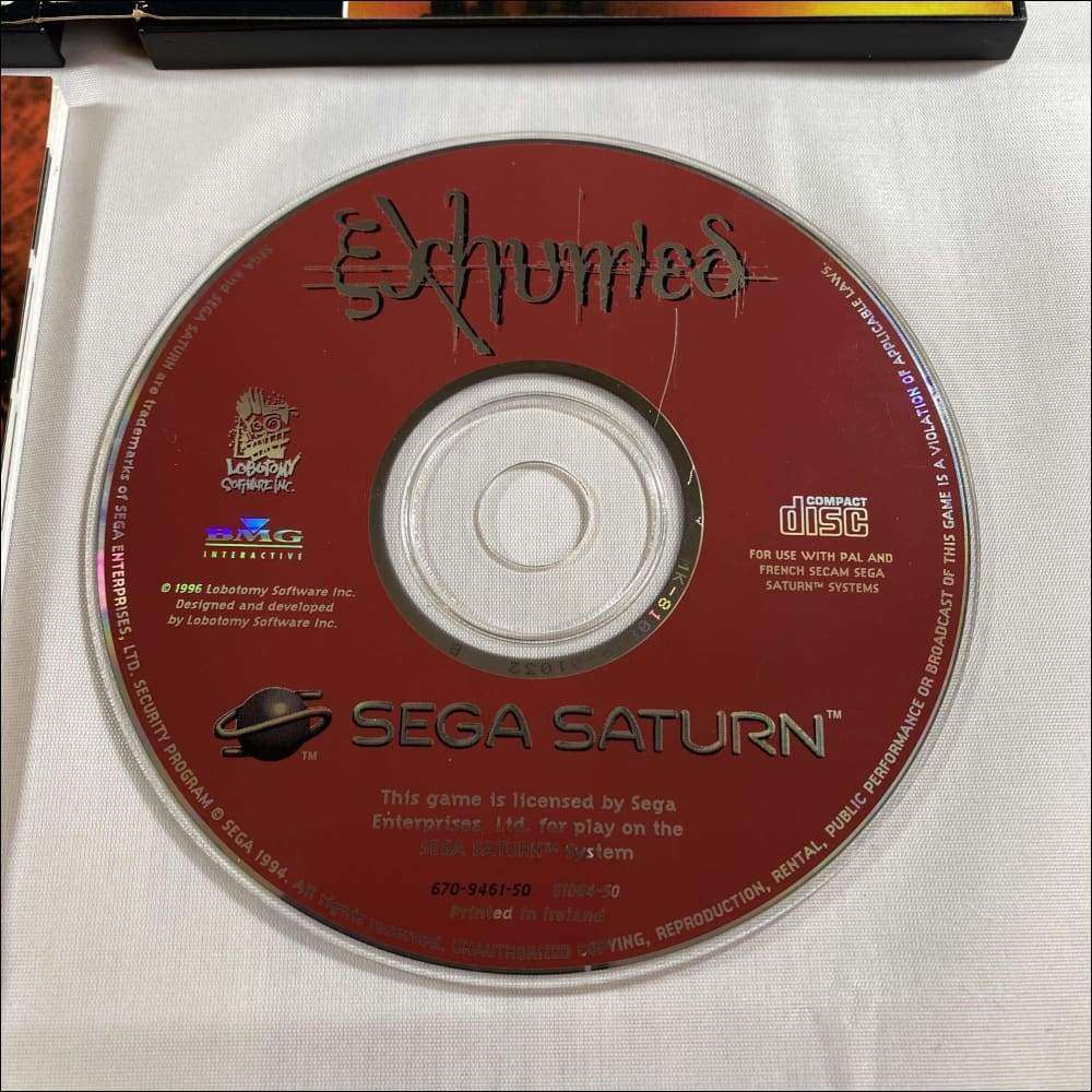 Buy Exhumed Sega saturn game complete -@ 8BitBeyond