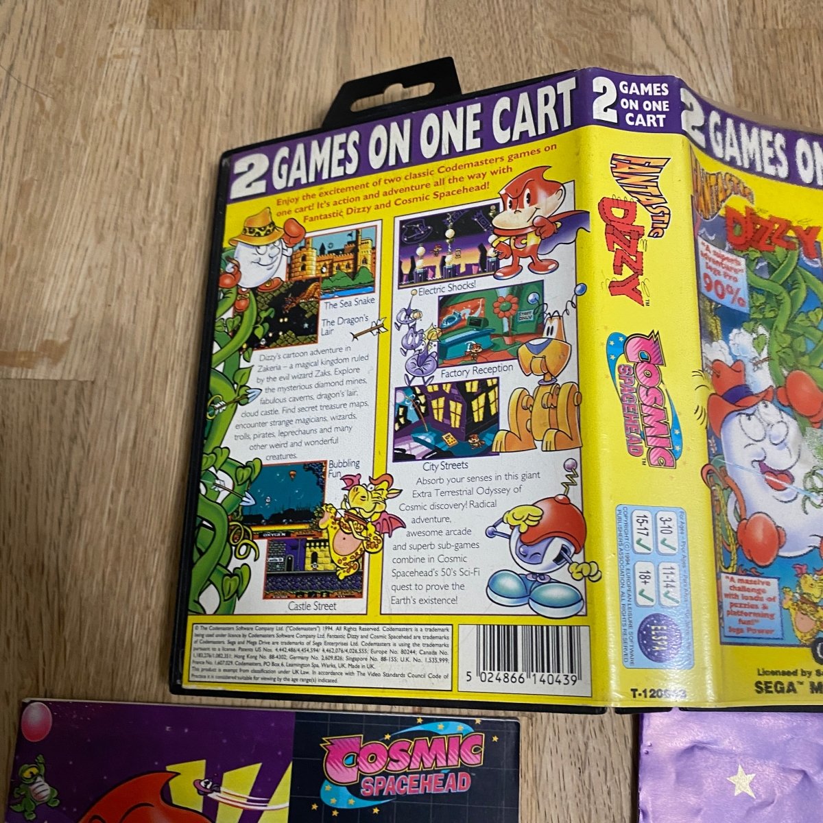 Fantastic Dizzy & Cosm.. | Köp från RetrogametycoonShop på (698408548 Fantastic Dizzy & Cosm.. | Köp från RetrogametycoonShop på (698408548