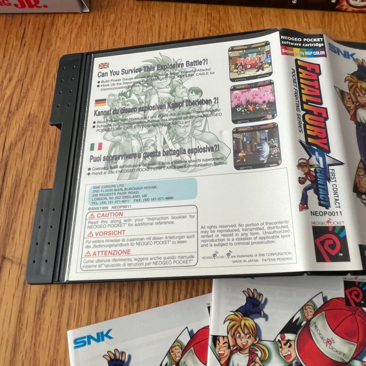 Buy Fatal fury pocket fighting series neo geo -@ 8BitBeyond