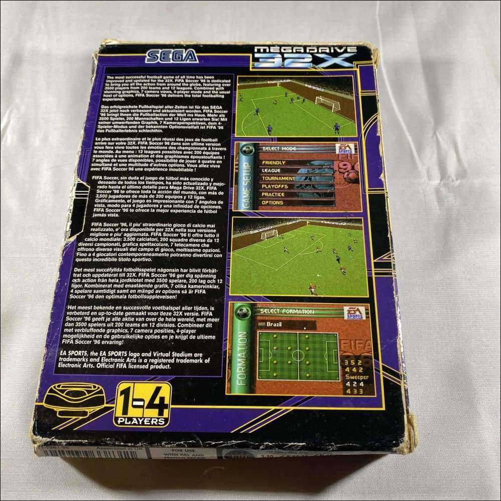 Buy Fifa 96 Sega 32x game complete -@ 8BitBeyond