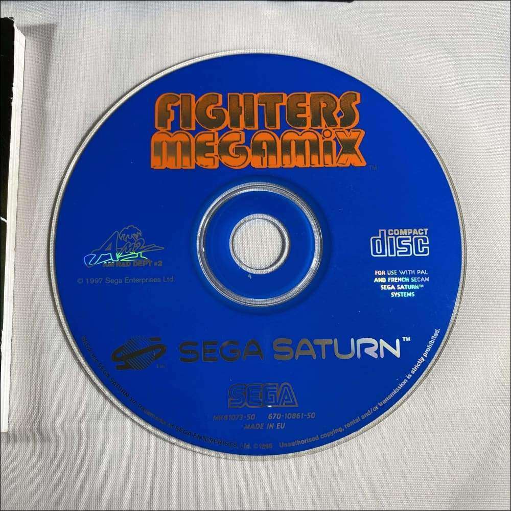 Buy Fighters megamix Sega saturn game complete -@ 8BitBeyond