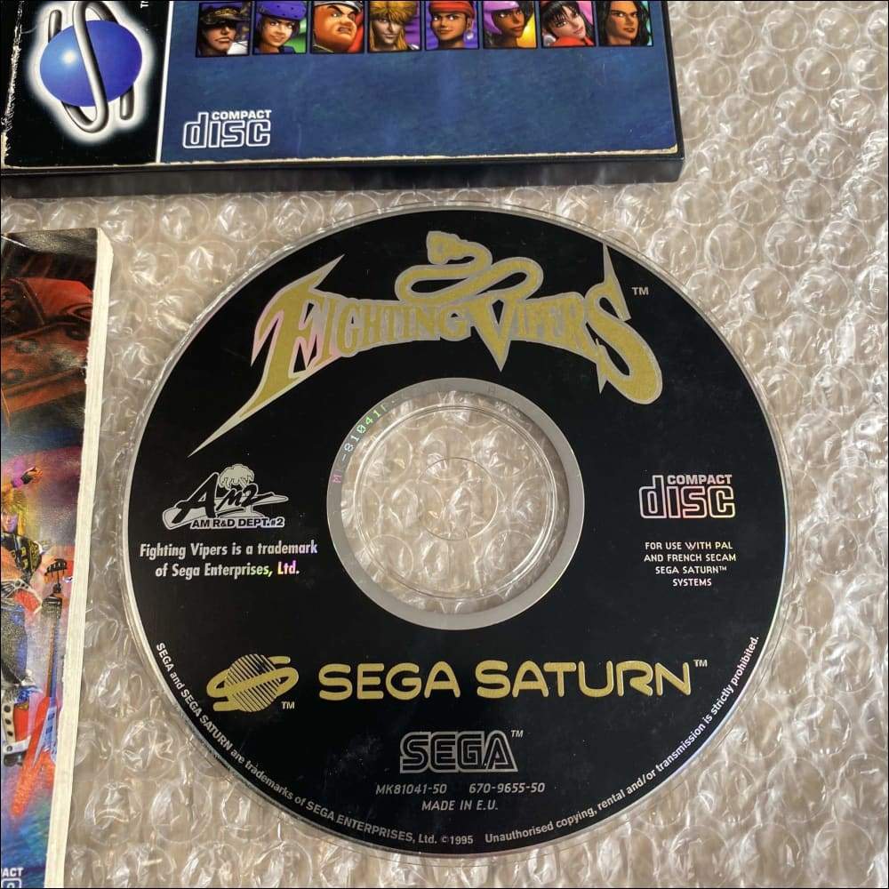 Buy Fighting Vipers Sega saturn game complete -@ 8BitBeyond