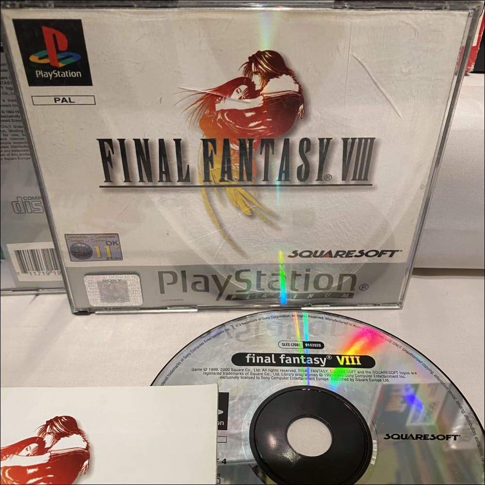 Jeu video sony PS1 Final Fantasy 8 Vlll platinium 4 cd complet comme neuf - Jeux vidéo Jeu video sony PS1 Final Fantasy 8 Vlll platinium 4 cd complet comme neuf - Jeux vidéo