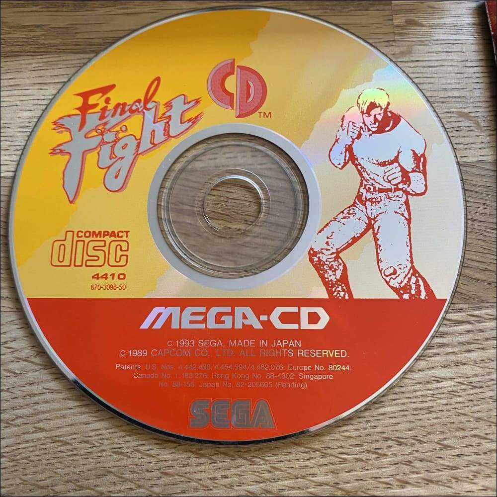 Buy Final Fight CD Sega mega cd game -@ 8BitBeyond