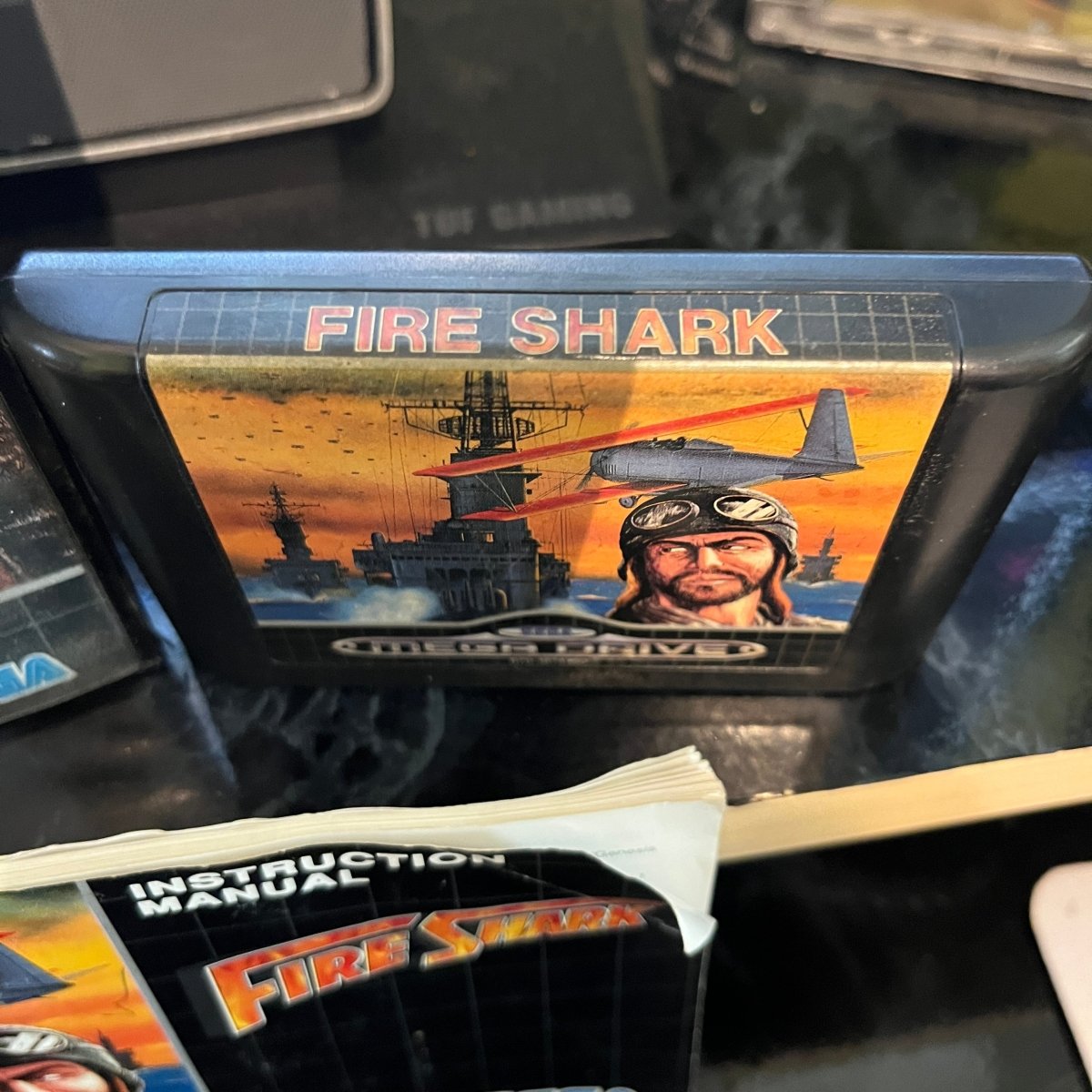 Buy Fire Shark Sega mega drive game -@ 8BitBeyond