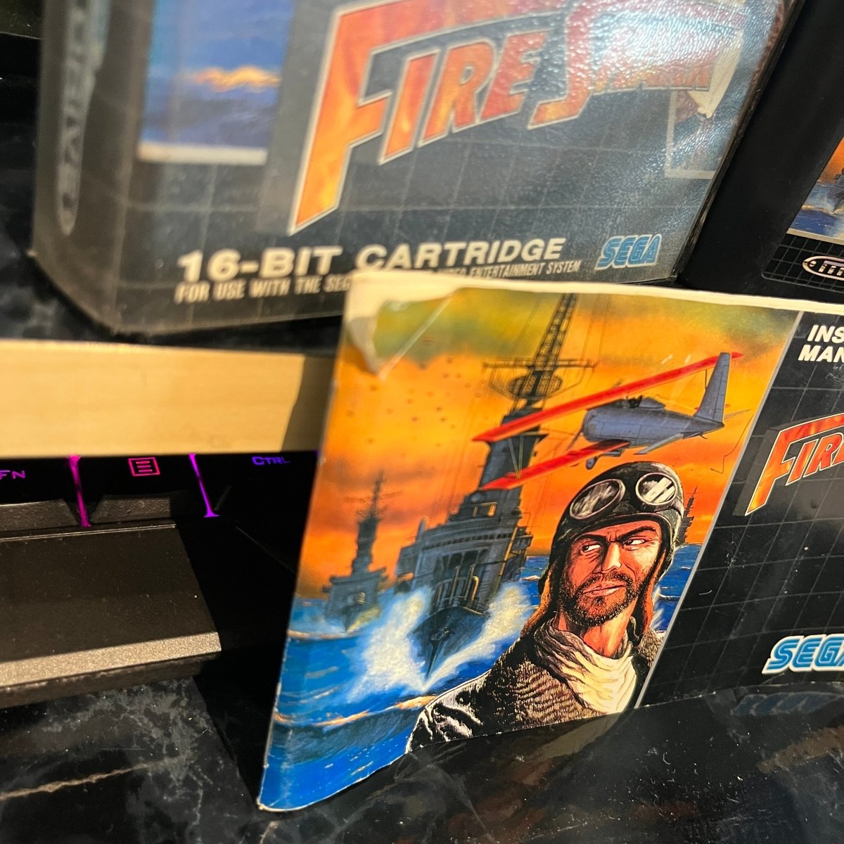 Buy Fire Shark Sega mega drive game -@ 8BitBeyond