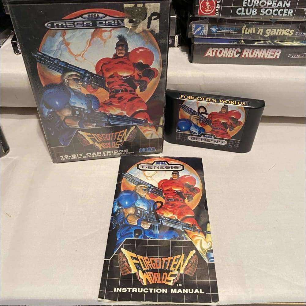 Buy Forgotten Worlds genesis -@ 8BitBeyond