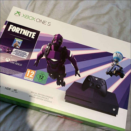 Buy Fortnite xbox one console gradient purple. -@ 8BitBeyond