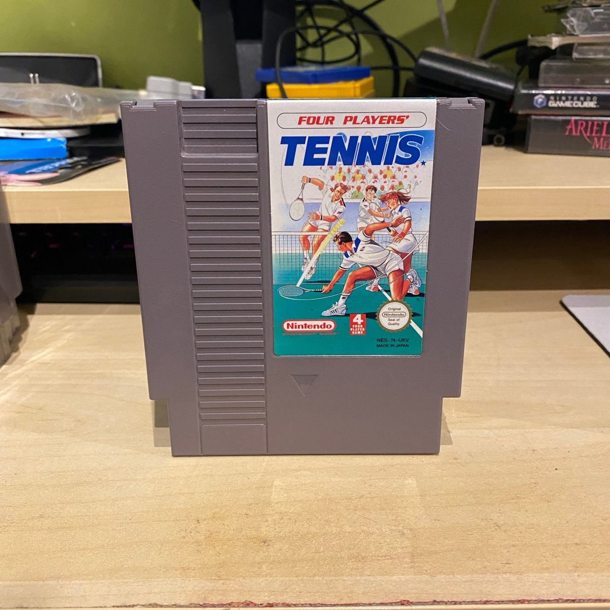 Four Players Tennis - Nintendo NES - Jeux vidéo Four Players Tennis - Nintendo NES - Jeux vidéo