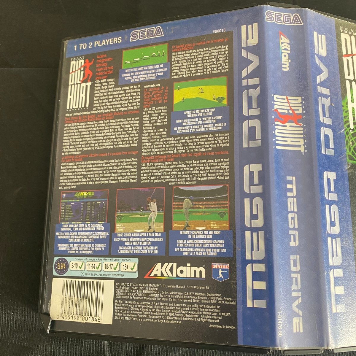 Buy Frank Thomas Big Hurt Baseball -@ 8BitBeyond