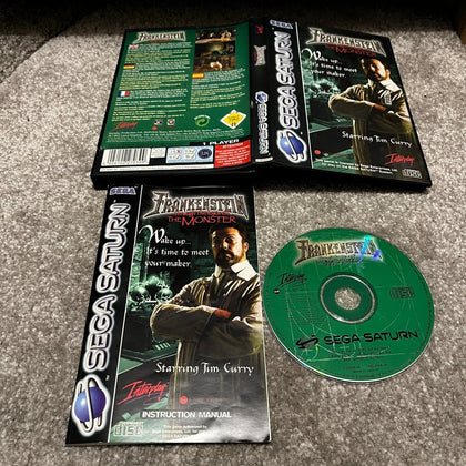 Buy Frankenstein: Through The Eyes Of The Monster Sega saturn game -@ 8BitBeyond